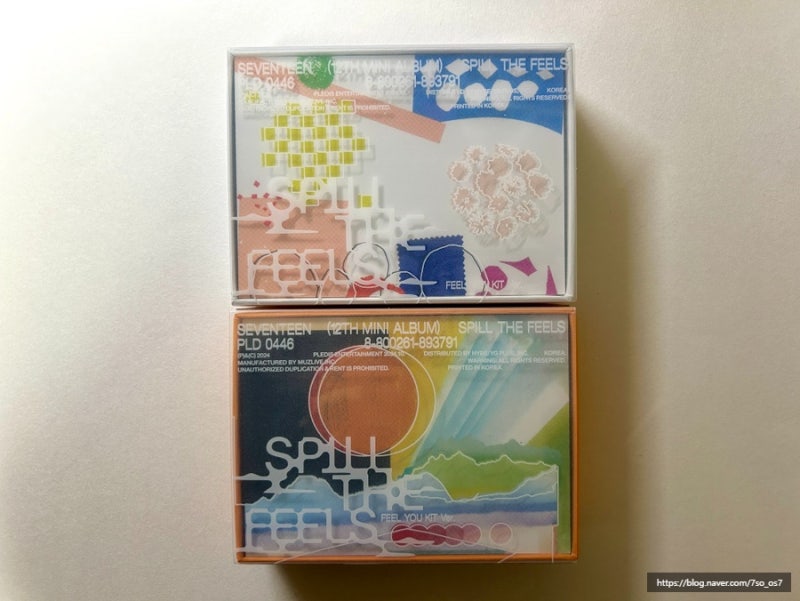 SEVENTEEN 第12張迷你專輯 'SPILL THE FEELS' Kit版專輯心得 SEVENTEEN 12th Mini Album KiT Ver. Spill The Feels LOVE, MO