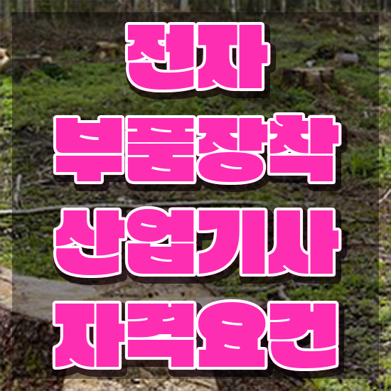  전자부품장착산업기사 응시조건 전자부품장착산업기사 취득자격 온라인 수업으로 간단하게 완료한 비법