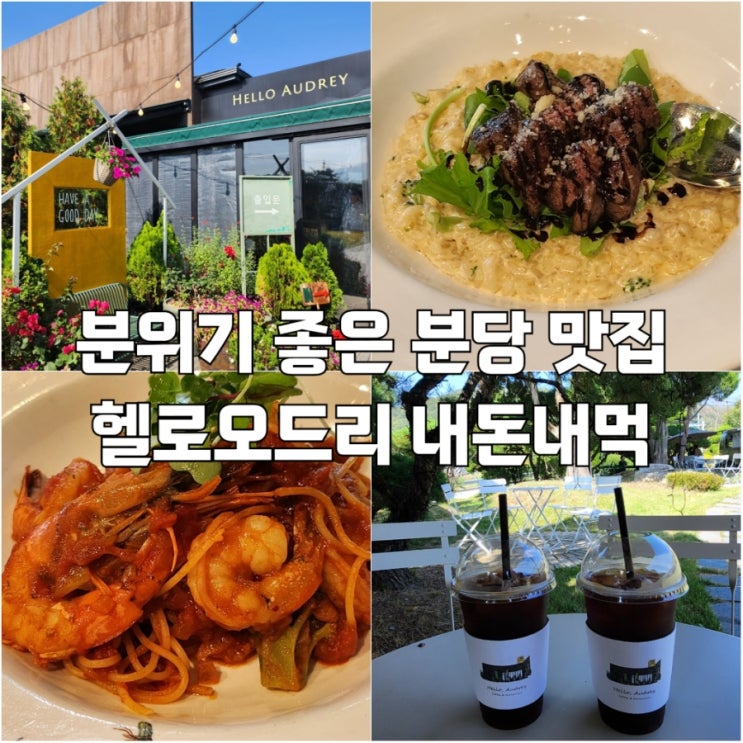  [분당]분위기 좋은 브런치 맛집 헬로오드리