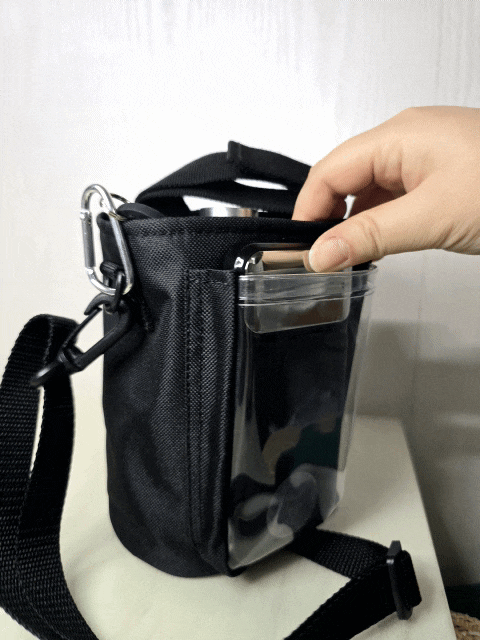 [보틀 가방] 인벤백 헬스 물통 가방 보틀 파우치 물병 커버 가방