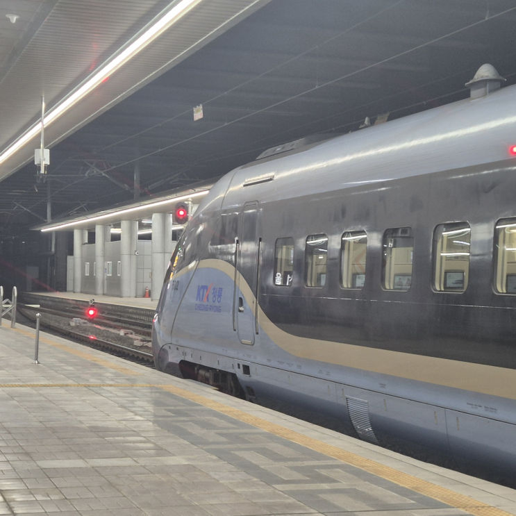 KTX 청룡 우등실 탑승 후기