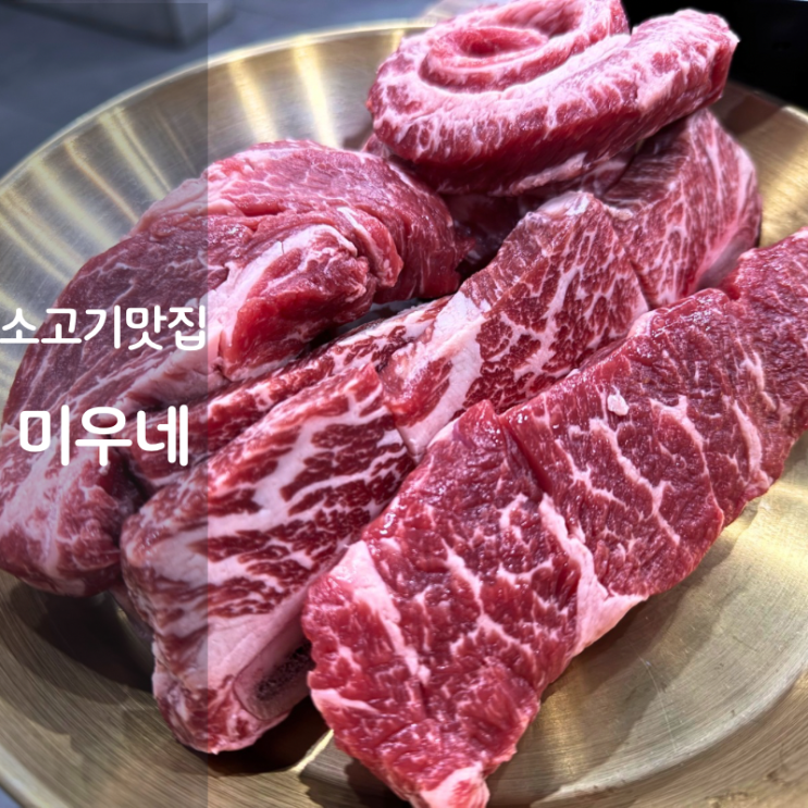  가성비 고기집 서동탄역 동탄 소고기 맛집 미우네