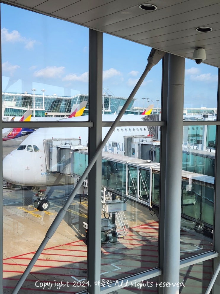  인천공항 아시아나항공 대만행 비행기 OZ711 탑승후기 수하물 무게 기내식 핸드폰 충전 후기