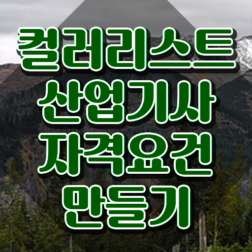  컬러리스트 산업기사 필기 컬러리스트산업기사 응시조건 온라인 수업으로 쉽고 빠르게 끝낸 비법