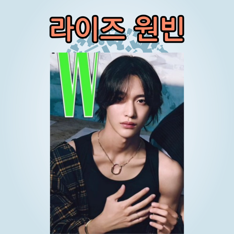 라이즈 RIIZE 원빈 프로필 MBTI 예능감 보컬 실력은 어떻게되나?