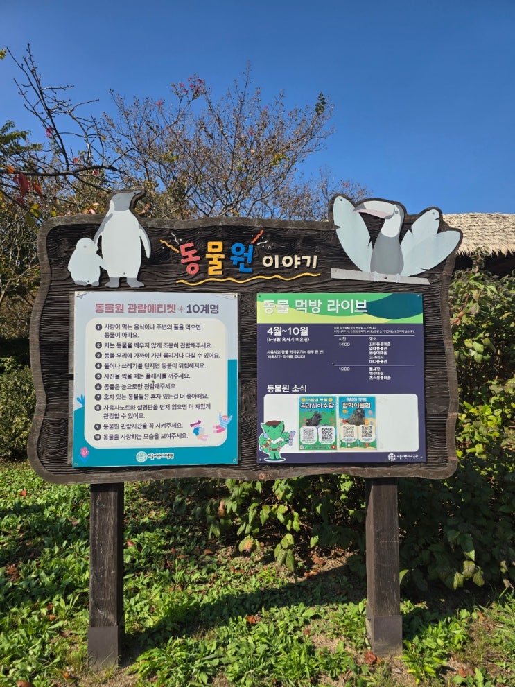  어린이대공원동물원ㅣ서울어린이대공원 동물원 입장료 주차장 관람후기