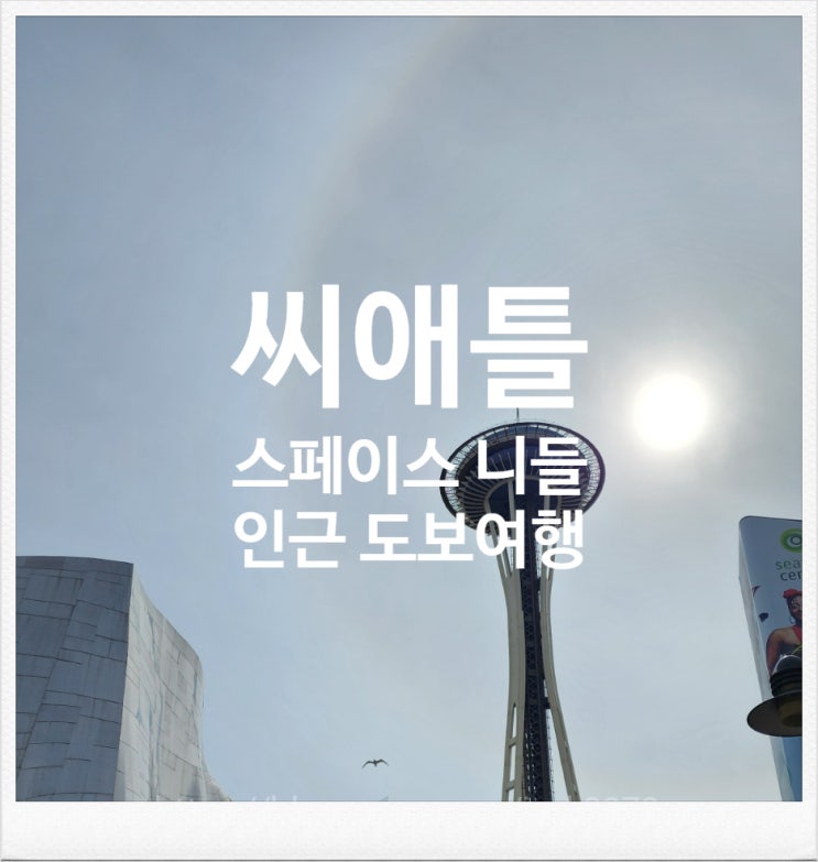  [미국 시애틀 여행] 시애틀 랜드마크 스페이스 니들 인근 여행