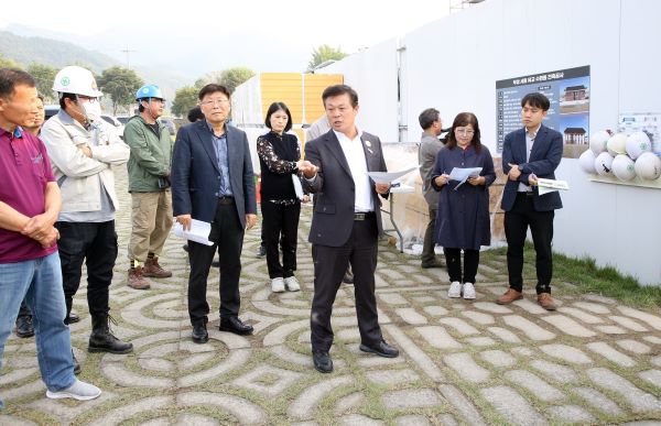 <b>이학수 정읍시장</b>, 10월 첫 현장 점검…주요 사업 속도