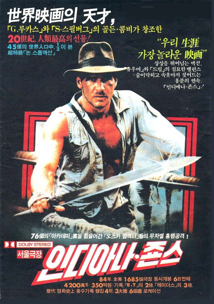  영화 인디아나 존스: 마궁의 사원 (Indiana Jones and the Temple of Doom 1984)
