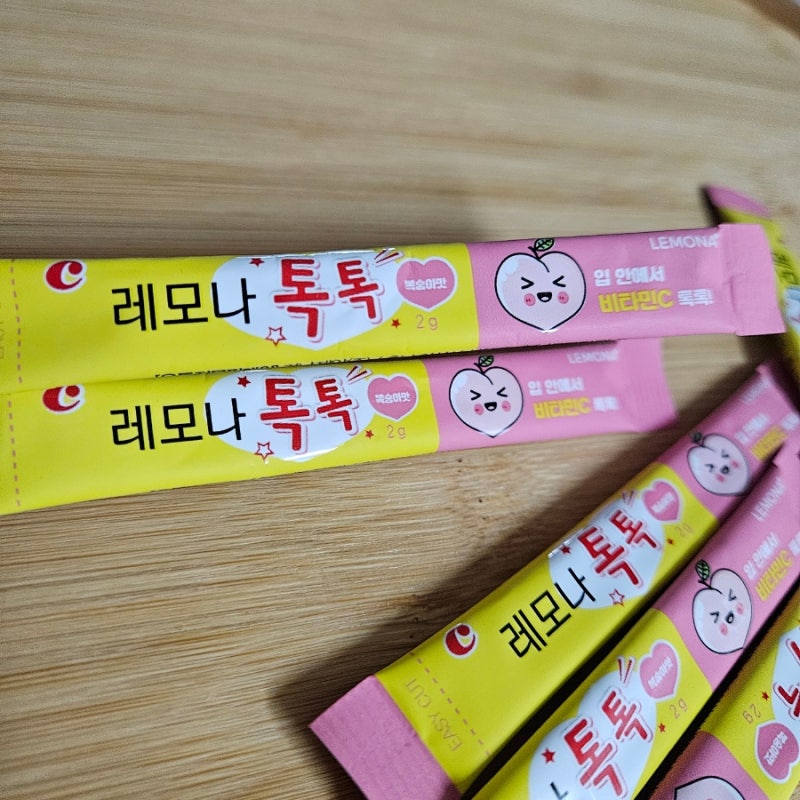 레모나 톡톡, 입 안에서 톡톡! 칼로리 부담 없이 즐기는 이야기