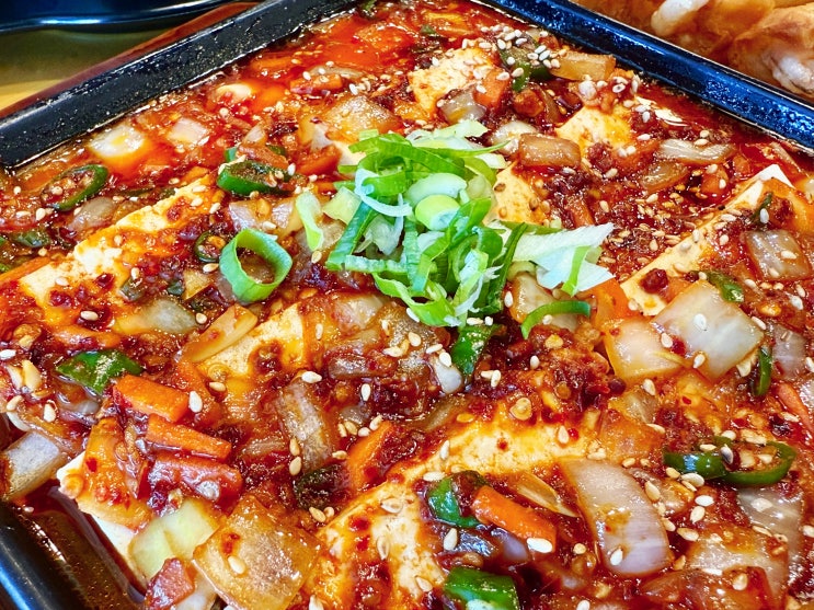  [송도] 조선팔도 - 트리플스트리트 북한 퓨전음식 맛집 유토우 새우 철판두부 강추!