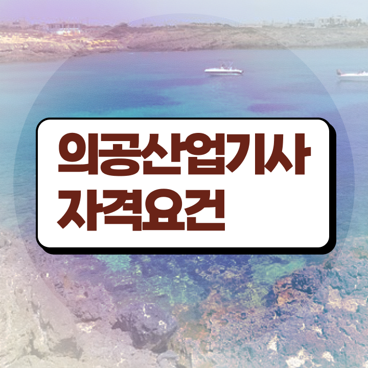  의공산업기사 자격요건 의공산업기사 시험자격 집에서 온라인으로 편하게 성공한 과정