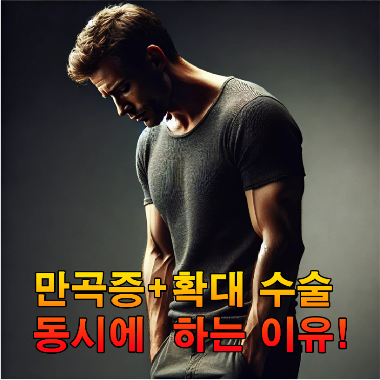  남자 확대 수술 남성 비뇨기과 만곡증 교정 수술과 확대 수술, 동시 진행 장점과 방치 시 부작용