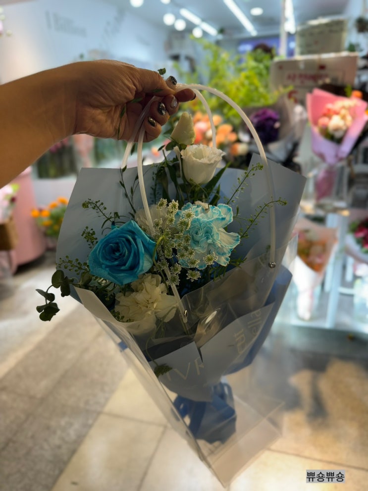  잠실역 꽃집 원종인Flower에서 꽃다발 주문하기