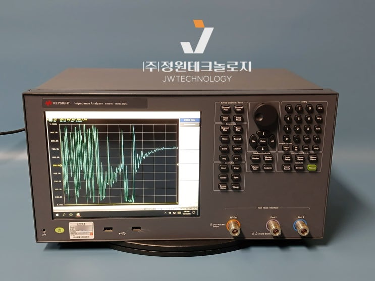  E4991B(3GHz) 임피던스분석기 Impedance Analyzer 렌탈 및 판매-정원테크놀로지