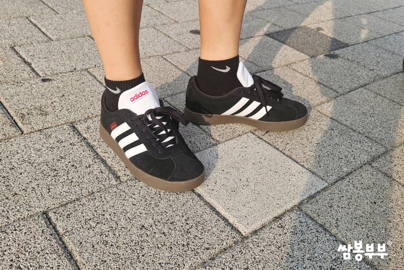 아디다스 VL 코트 베이스 스니커즈 남여공용 운동화 사이즈 다운 추천