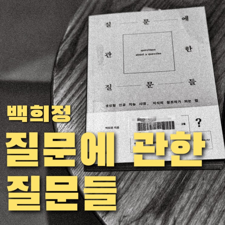  질문에 관한 질문들
