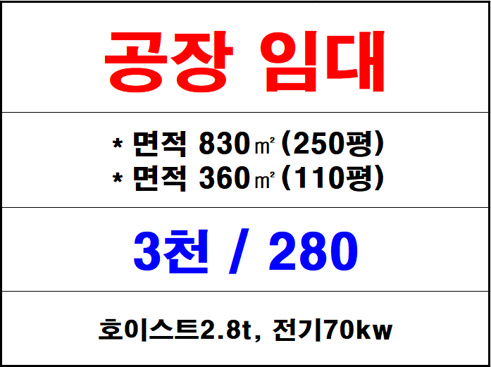  김해공장임대, 진례 위치한 공장 임대