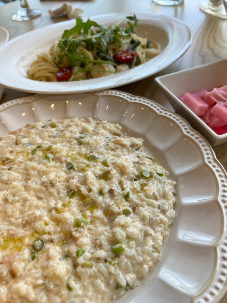  도룡동 파스타 정성 가득한 타볼라타 런치코스, 입맛을 사로잡다 관자오일파스타, 새우명란크림리조또 JMT!