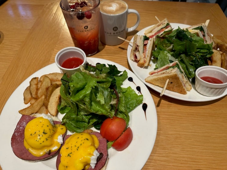 광교 브런치 맛집 더 브라운 광교교보엘포트점