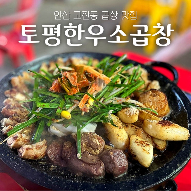  [안산 고잔동] 곱이 가득한 곱창 맛집 토평한우소곱창
