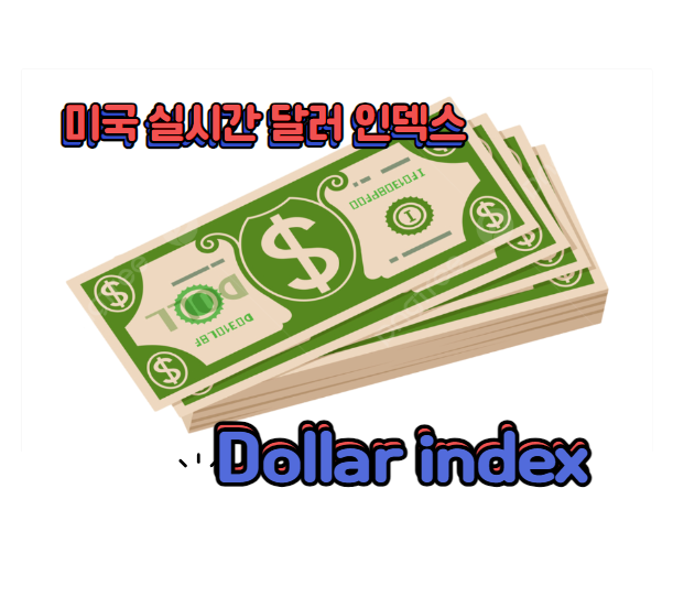  미국 실시간 달러인덱스 뜻과 구성, 투자 방법