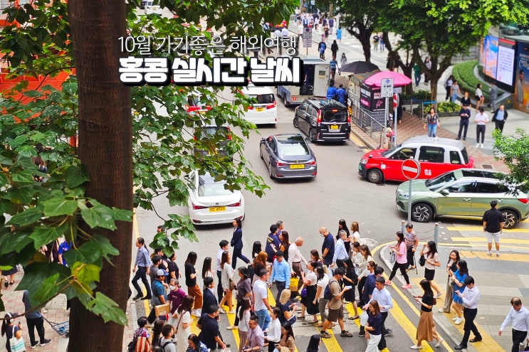  홍콩 10월 11월 날씨 오늘 해외 실시간 자유여행  옷차림 준비물