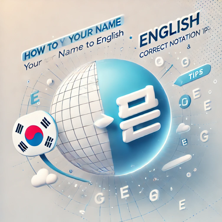  이름 영어로 바꾸는 쉬운 방법