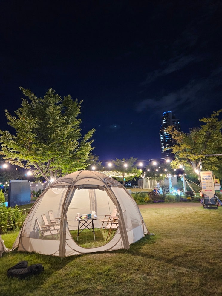  구로G페스티벌(9/27-29) / 안양천 빛축제(~10/26까지) 가을밤 사진찍기 좋은 곳/ 감성캠핑존 추천!!