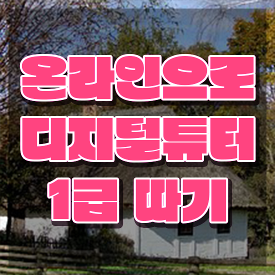  디지털 리터러시 교육 , 디지털튜터 자격증 직장인도 쉽게 준비한 방법 , 취업정보