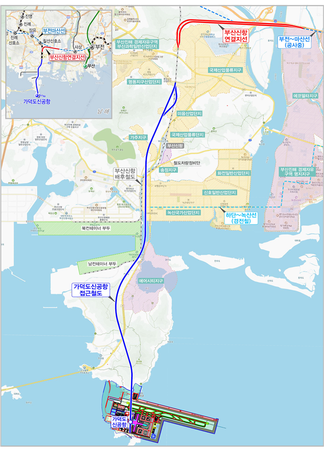  가덕도신공항 접근철도 가시화…지역 균형 발전 토대 될까