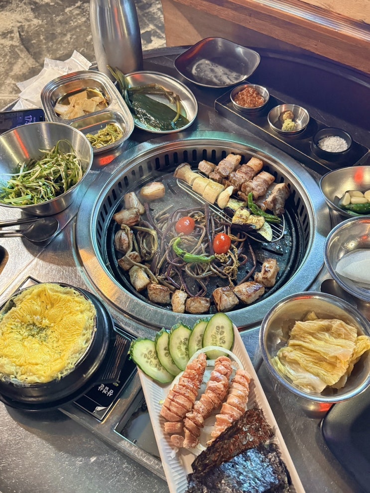  푸짐보스 구덕포끝집고기 서면전포점 애견동반 서면 고기집