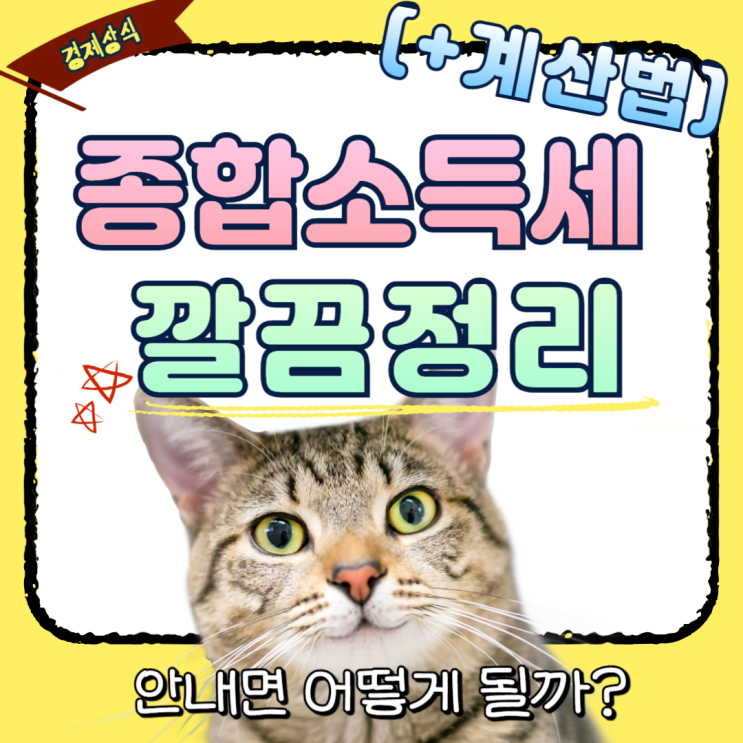  종합소득세 신고기준과 연봉, 감면방법(+안내면 어떻게 될까?)