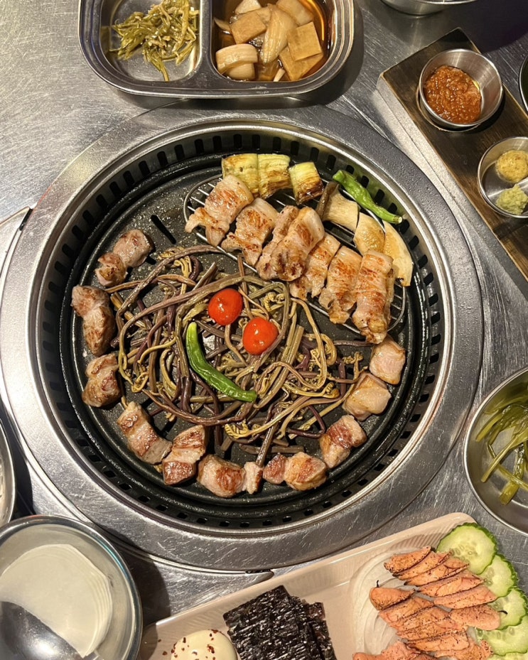  부산 전포 맛집 구덕포끝집고기 서면 구워주는 고기집