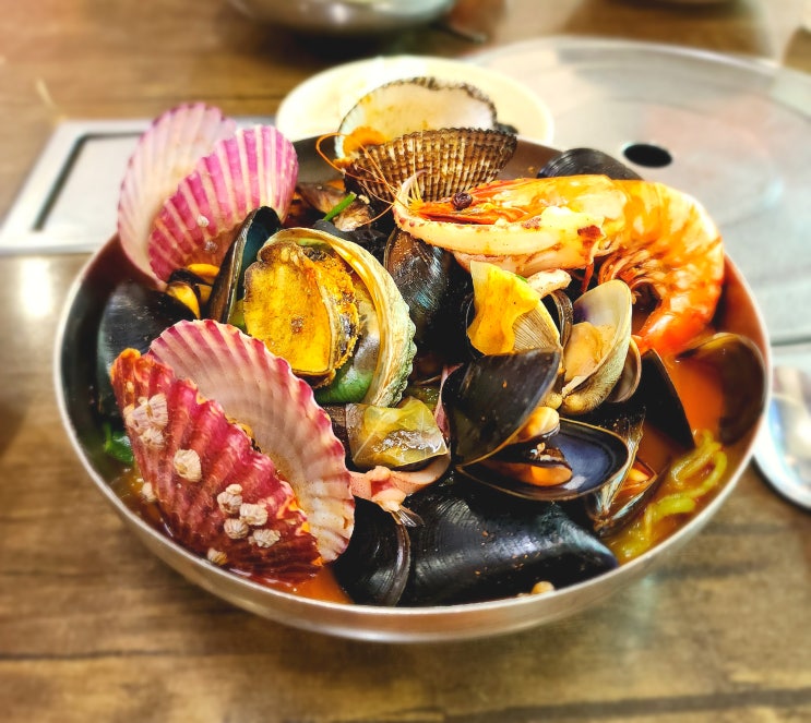  인천 만수동::넘칠듯 해물이 가득한 해물짬뽕 청솔밀면/내돈내산/진짜 맛있었다