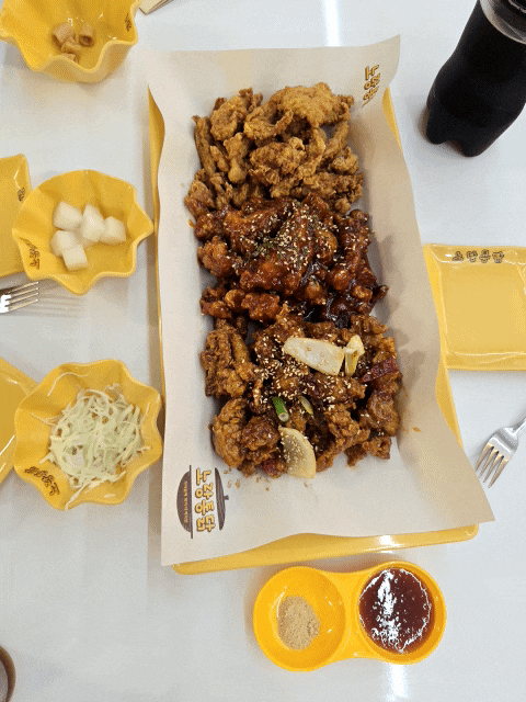  안신치킨 사동맛집 노랑통닭 안산사동점