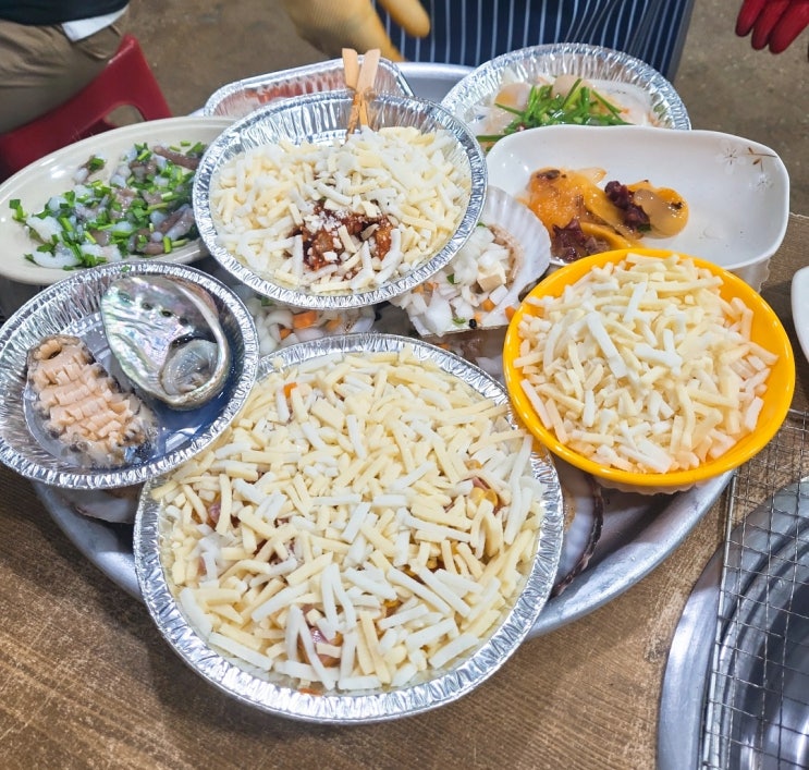  부산 암남공원 술이 술술 들어가는 현지인 조개구이 맛집 뚱보네