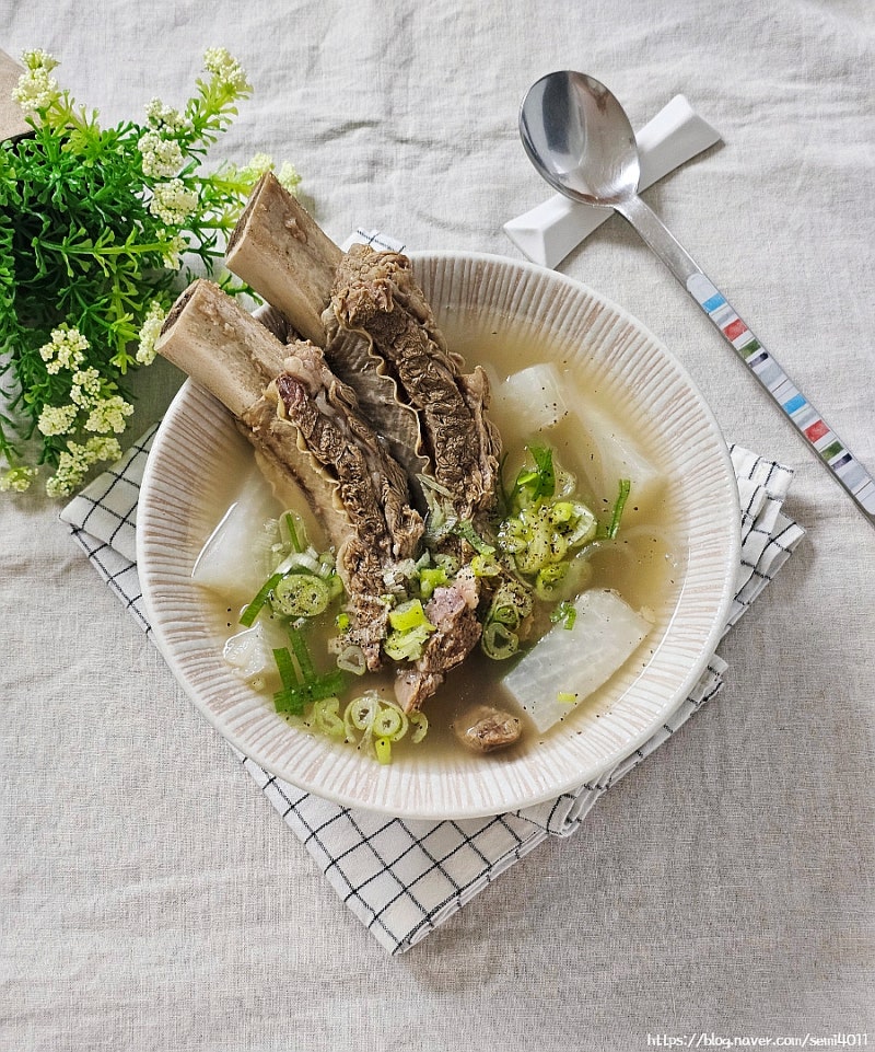 백종원 갈비탕 끓이는법 왕갈비탕 소갈비탕 만드는법 레시피