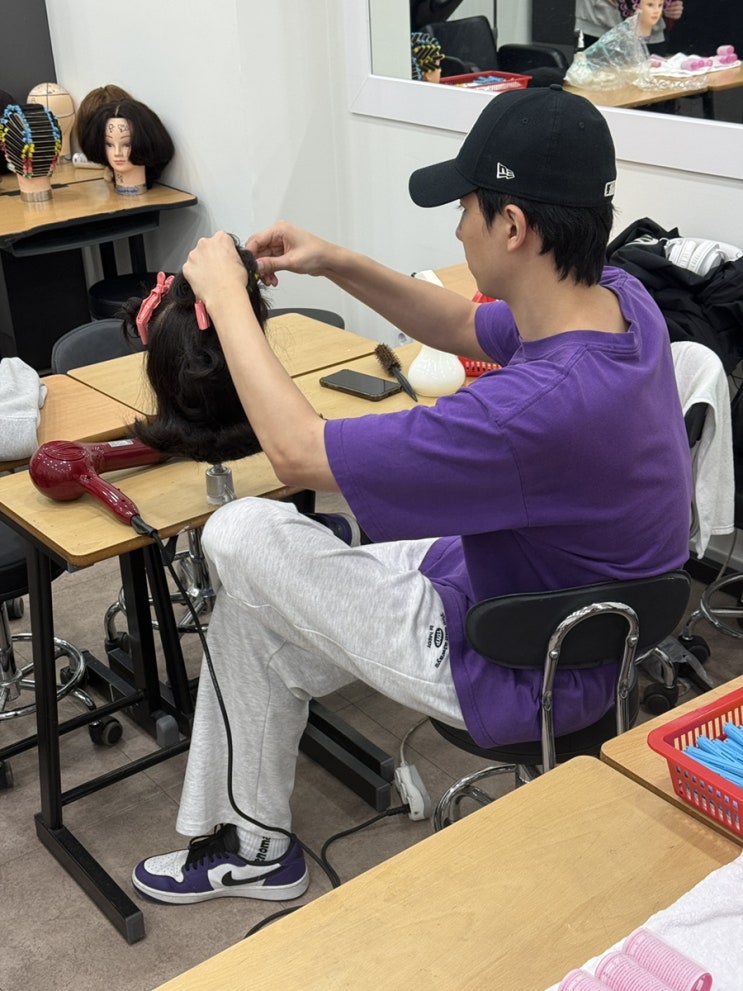  헤어미용사자격증 수강료 환급 가능한 미용학원 추천!