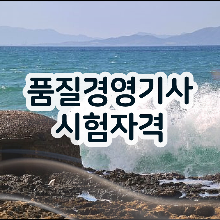  품질경영기사 책 , 품질경영기사 자격요건 인강만 듣고 빠르게 끝낸 과정