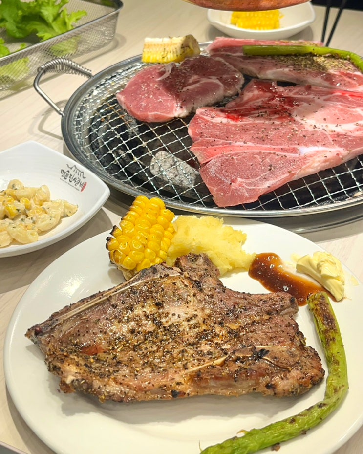  부산 사직동맛집 명륜진사갈비 가격 메뉴 가족외식 고기집