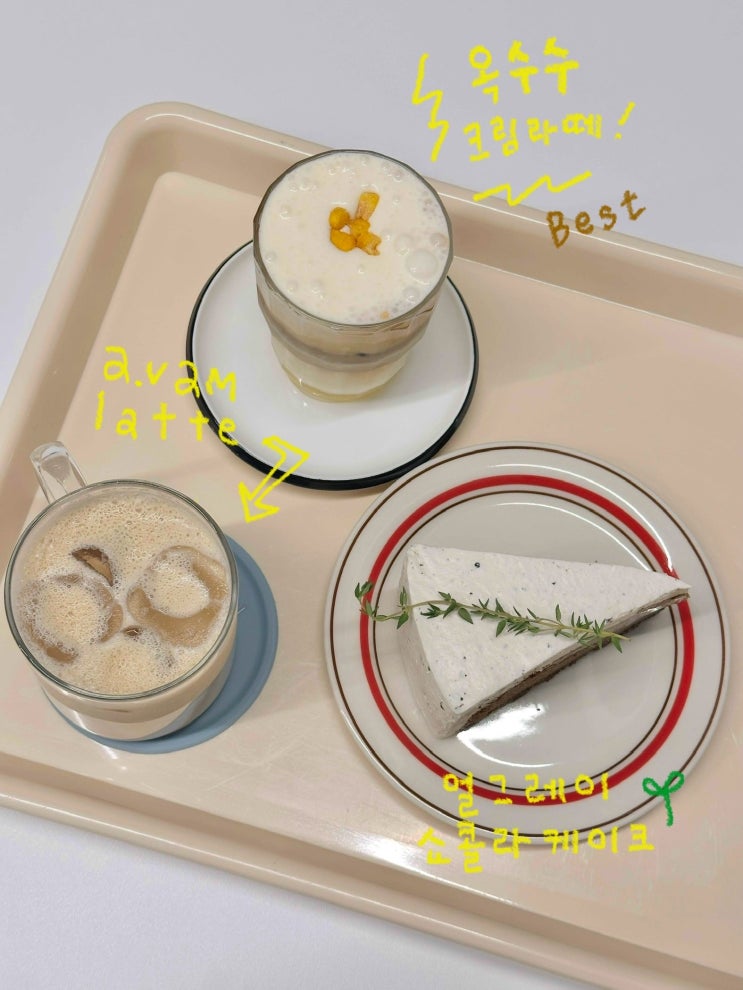  선정릉역카페 에이밤 크림라떼가 맛있는 애견동반카페