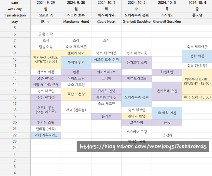 [일본] 10월의 홋카이도, 삿포로 & 삿포로 근교