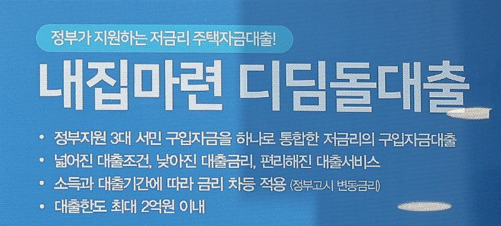 디딤돌대출 규제 잠정중단. 실수요자 반발에 일단 후퇴??? 디딤돌대출 규제 잠정중단. 실수요자 반발에 일단 후퇴???