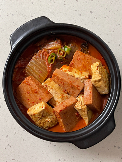  실패 없는 김치찌개 맛있게 끓이는 법 스팸 두부 김치찌개 레시피