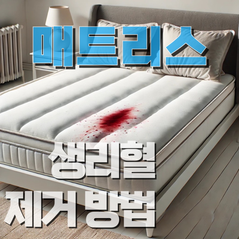 매트리스 생리혈 제거, 집에서 손쉽게 할 수 있는 단계별 방법
