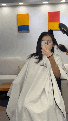  석촌역 미용실 동네 1인샵 헤어바이어텀 레이어드컷 받은 후기