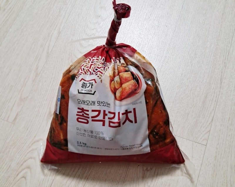 종가집 종갓집 총각김치 2.5kg 가격 맛 후기