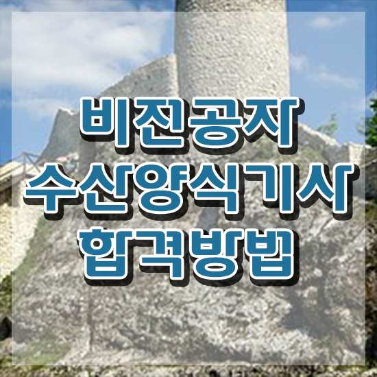  수산양식기사 자격증 수산양식기사 취득자격 집에서 온라인으로 쉽고 빠르게 준비한 전략