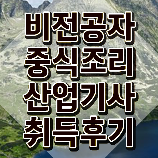  중식조리산업기사 응시조건 인강으로 간단하게 끝낸 비법